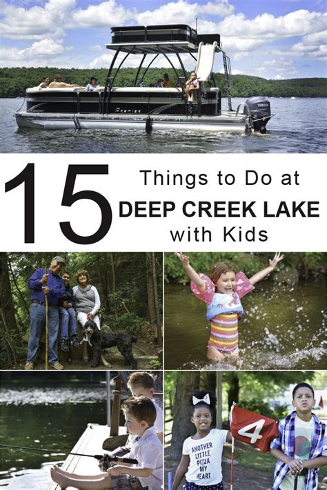 Deep Creek Lake Activities Calendar