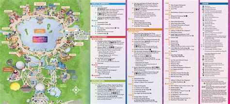 Epcot Map - Walt Disney World