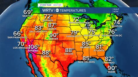 Current Weather Radar Map Of Usa - United States Map