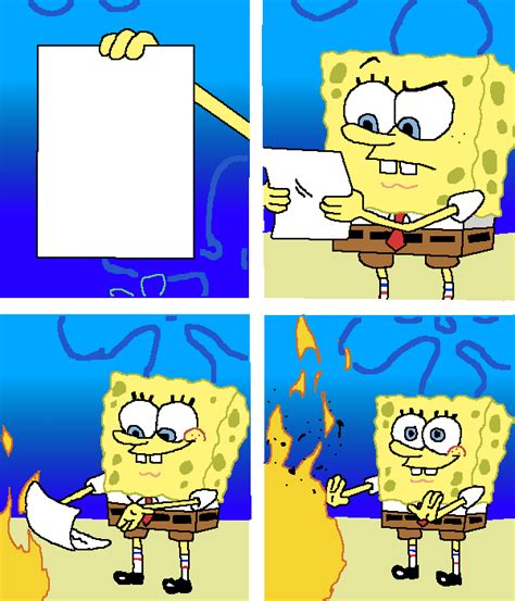 Spongebob Meme Templete Blank Template - Imgflip