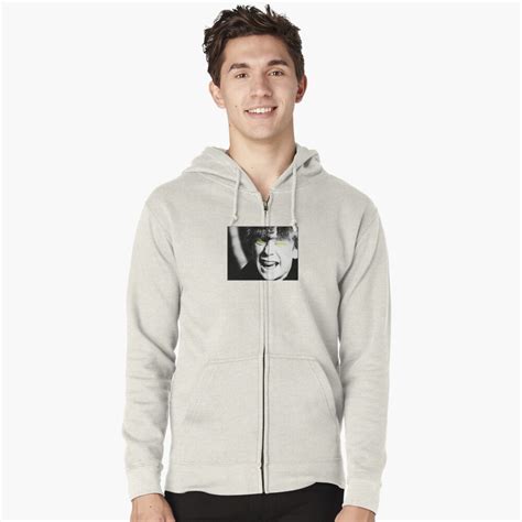 "Scut Farkus Yellow Eyes" Zipped Hoodie by zombill | Redbubble