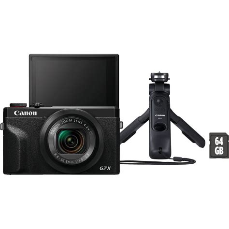 Buy Canon Powershot G7 X Mark III Premium Vlogger Kit, Black in ...