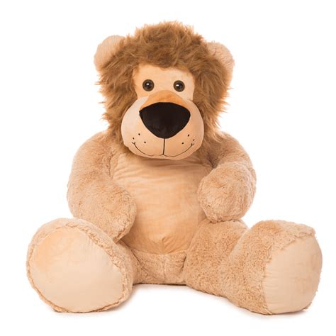 Best Made Toys 55" Jumbo Lion Giant Plush Animal - Over 4 feet tall ...