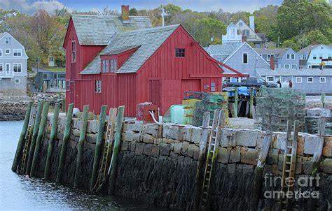 Motif Number 1 Rockport Massachusetts Photograph by Steve Gass