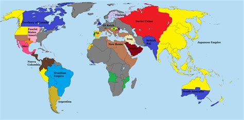 Alternative History - Axis wins WW2 (1945 - 1970) by JoaoMordecaiMapper ...