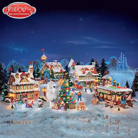 Rudolph The Red-Nosed Reindeer® Christmas Town Village Collection