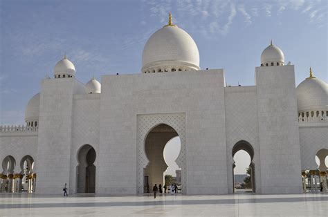 Abu dhabi,grand mosque,sun,architecture,islam - free image from needpix.com