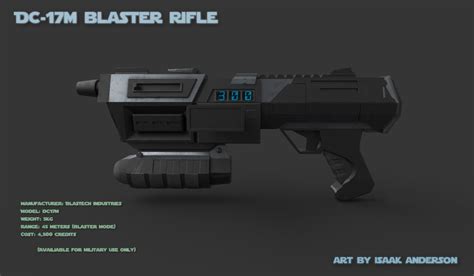 Isaak Anderson - DC-17M Blaster Rifle