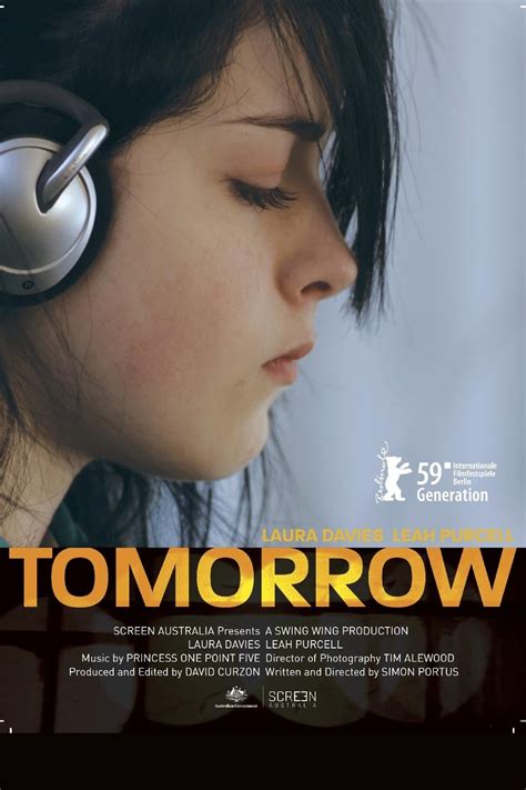 Tomorrow (2009) - Posters — The Movie Database (TMDB)