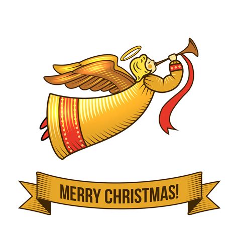 Christmas angel icon 454447 Vector Art at Vecteezy