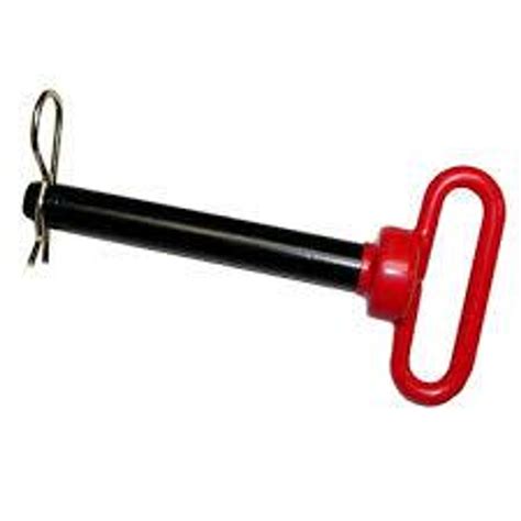 1-1/4" x 8-1/2" Red Handle Hitch Pin - Farmer Bobs Parts & Supplies