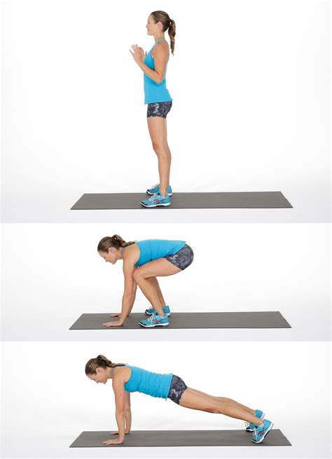 Squat Thrust | If You Only Have 10 Minutes to Work Out Today, Do This 4 ...