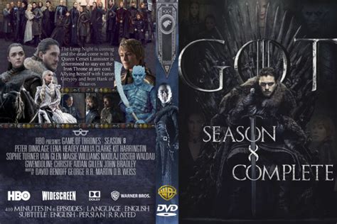 Game of Thrones: Season 8 R0 Custom DVD Cover - DVDcover.Com