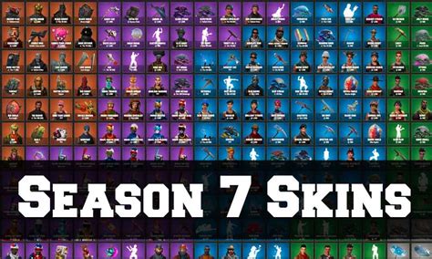 Fortnite Season 7 Skins - All Fortnite Season 7 Outfits & Skins