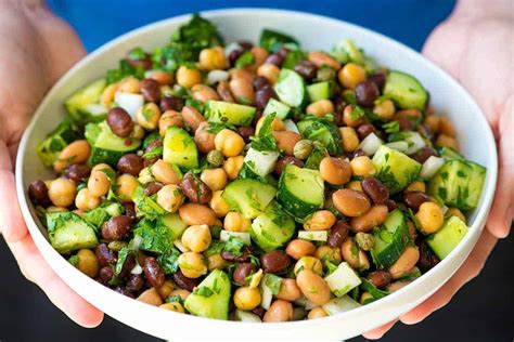 Ridiculously Easy Bean Salad | Recipe | Bean salad, Salad recipes ...