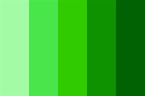 shades of green