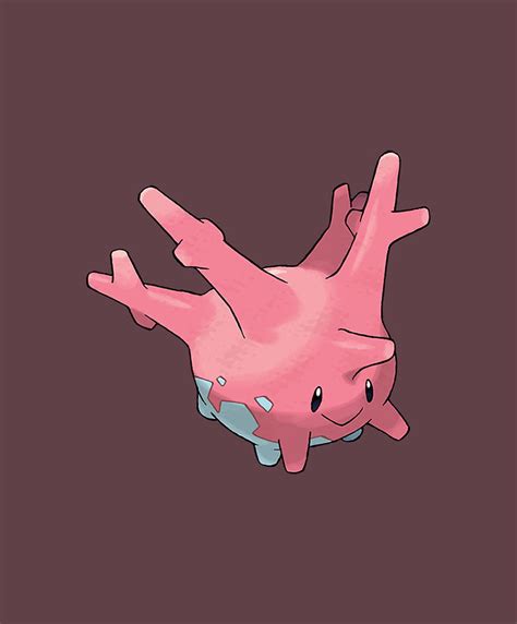 Corsola Chibi Trending Anime Manga Chibi Sticker Digital Art by Phai ...