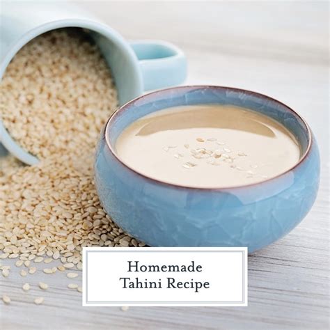 Easy Homemade Tahini Recipe: How to Make Tahini Sauce