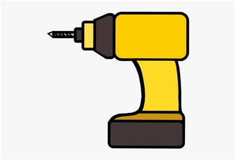 Construction Tools Clipart Free - Drill Clipart - Free Transparent PNG ...