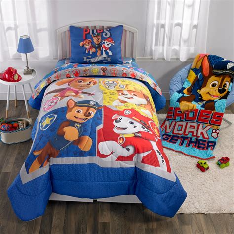 Flash Popup 2 Piece Paw Patrol Comforter Set | Wayfair