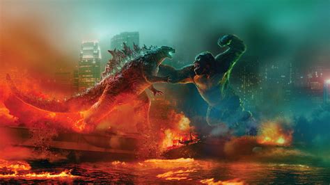 1366x768 Godzilla Vs Kong Fight 5k Laptop HD ,HD 4k Wallpapers,Images ...