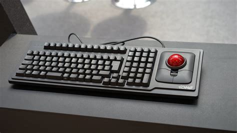 Keyboard with Trackball