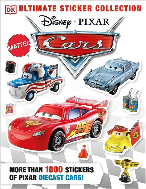 Ultimate Sticker Book: Disney Pixar Cars: More Than 60 Reusable Full ...