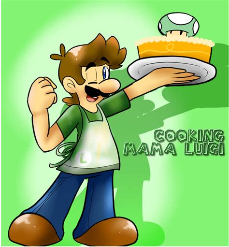 Remake: Cooking Mama Luigi by raygirl12 on DeviantArt