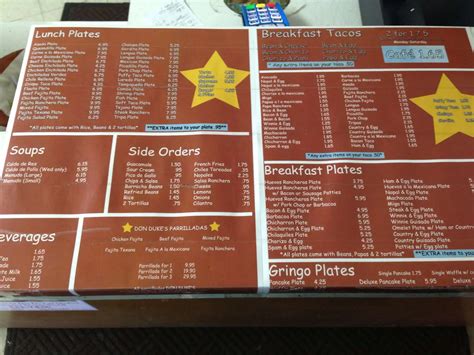 Paulina's Menu, Menu for Paulina's, Harlandale, San Antonio ...