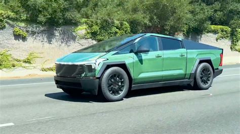 Tesla Cybertruck with Tundra wrap spotted in the wild trolling Toyota