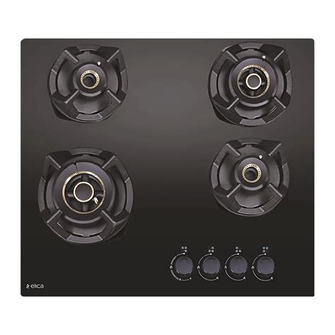 Buy Elica Classic AB MFC 4B 60 MT Glass Top 4 Burner Automatic Hob ...