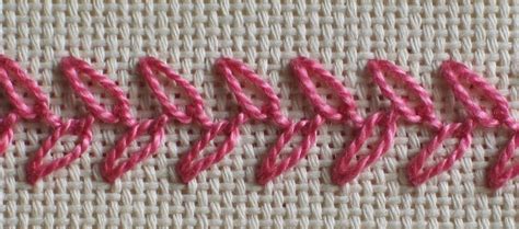 ribbon embroidery | Feather and Fern Stitches - Feather and Fern Stitch ...