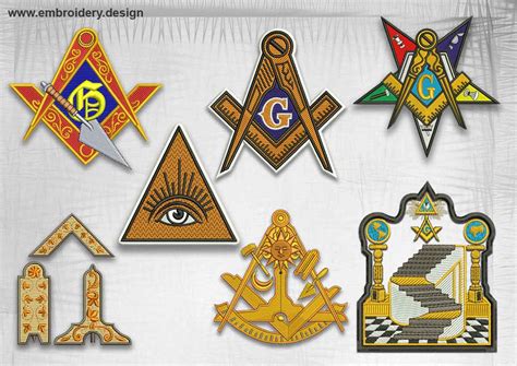 Various masonic logos