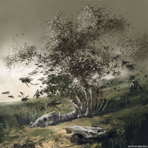 Swarm of Locust by ISOTXART on DeviantArt