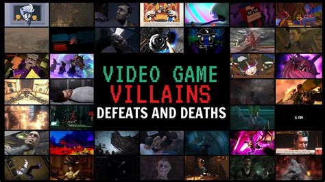 Video Game Villains Defeats - YouTube