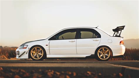 car, Evolution, Tuning, Mitsubishi Lancer EVO, White Cars Wallpapers HD ...