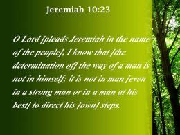 Jeremiah 10 23 Them To Direct Their Steps Powerpoint Church Sermon ...