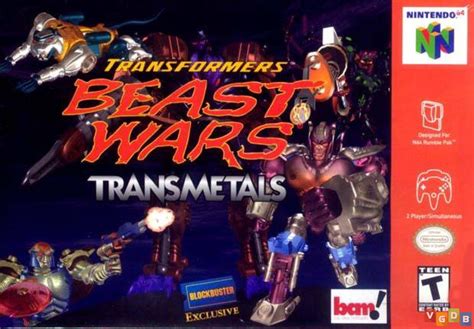 Transformers: Beast Wars Transmetals - VGDB - Vídeo Game Data Base