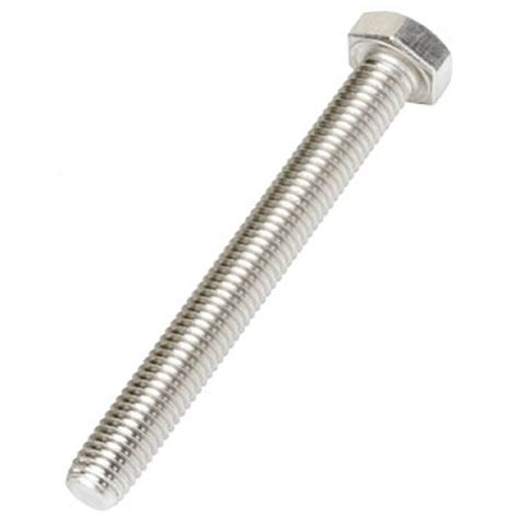 304 S/S SET SCREW M20 X 100MM STAINLESS STEEL HEX HEAD M20X2.5MM ...