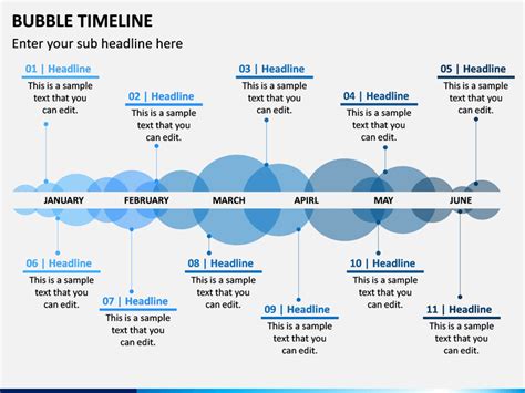 Bubble Timeline Powerpoint Template Sketchbubble | Images and Photos finder