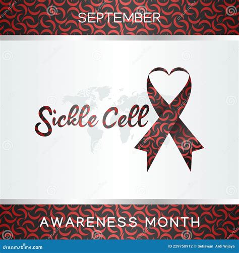 Vector Graphic of Sickle Cell Awareness Month Stock Vector ...