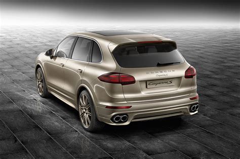 2015 Porsche Cayenne S Palladium Metallic is a Golden Custom