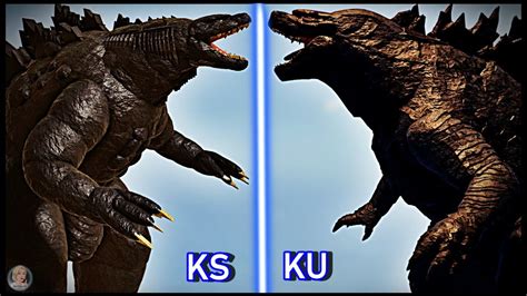 Godzilla 2021 Kaiju Strikes 3 vs Kaiju Universe Comparison - YouTube