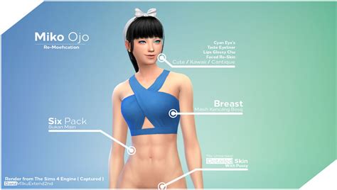 The Sims 4 Miko Ojo Re-Moefication by DanzM1kuExtend2nd on DeviantArt