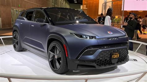 Fisker Ocean makes global debut as 'production-intent' electric SUV