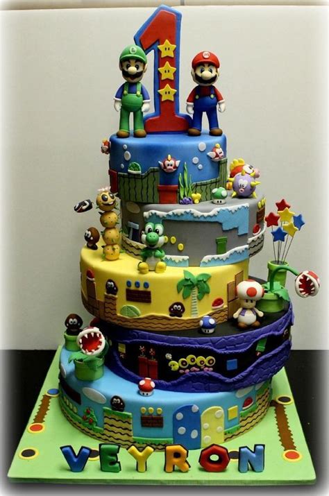 Mario Kart Birthday Cake Ideas - Cake Volcano Cakes Erupting Birthday ...