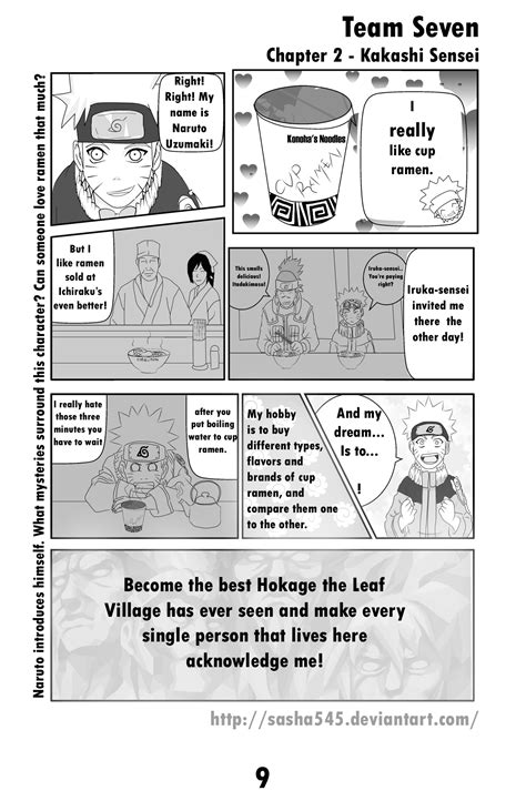 Doujinshi Naruto. Team Seven. Chap 2 Page 9 by Sasha545 on DeviantArt