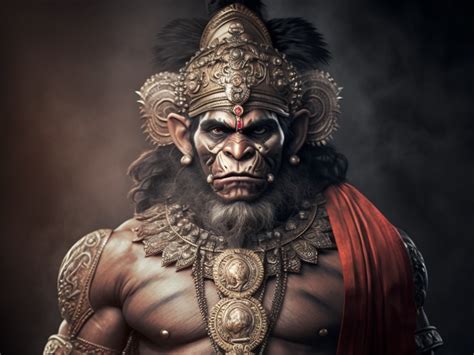 Hanuman Ji ai generated photo Viral looking strong and powerful ...