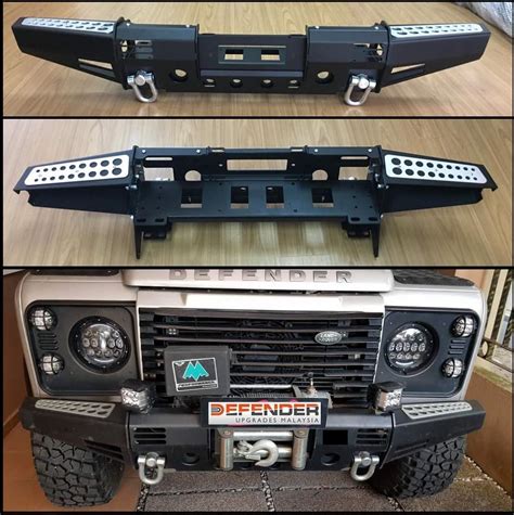 4x4 Accessories Parts For Land Rover Defender 90 110 Front Bumper U Bar ...