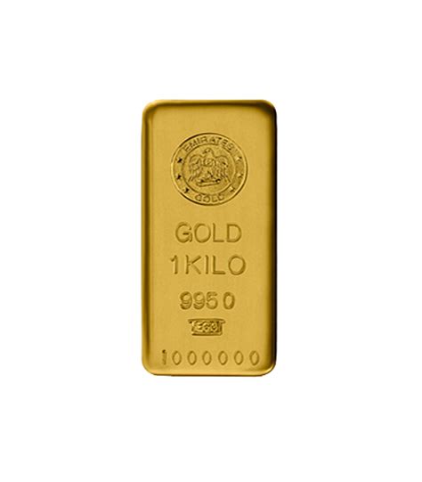 1kg GOLD EMIRATES GOLD BAR 9950 - IBV Gold DMCC